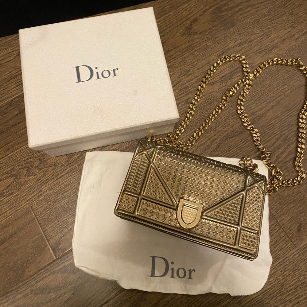 Authentic DIOR Diorama Mini Handbag